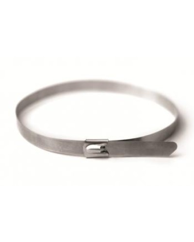 Хомут из нержавеющей стали AISI 316 8х300 DKC 27612 в Комсомольске-на-Амуре Стяжки-хомуты Pintop.ru