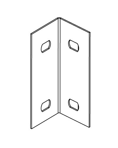 Уголок опорный FR TC/RRC/RRD/RRS на H 50 DKC 30199 в Комсомольске-на-Амуре Аксессуары для лотков Pintop.ru