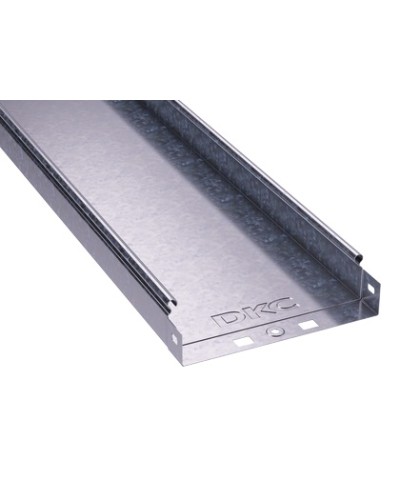 Лоток неперф. 300x80 металл. L 3000 DKC 35065 в Комсомольске-на-Амуре Кабельные лотки Pintop.ru