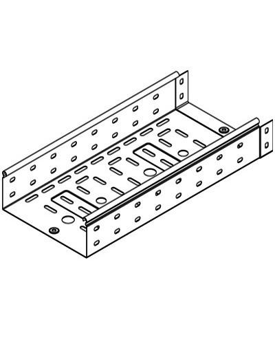 Лоток перфорированный 200х50 L3000 толщ.1 мм DKC (3526410) в Комсомольске-на-Амуре Кабельные лотки Pintop.ru