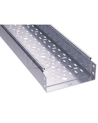 Лоток перф. 200х80 L3000, нержавеющий DKC (35304INOX) в Комсомольске-на-Амуре Кабельные лотки Pintop.ru