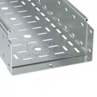 Лоток перфорированный 300х100 L=3000мм толщина 1.0мм горячеоцинкованный DKC 3534410HDZ