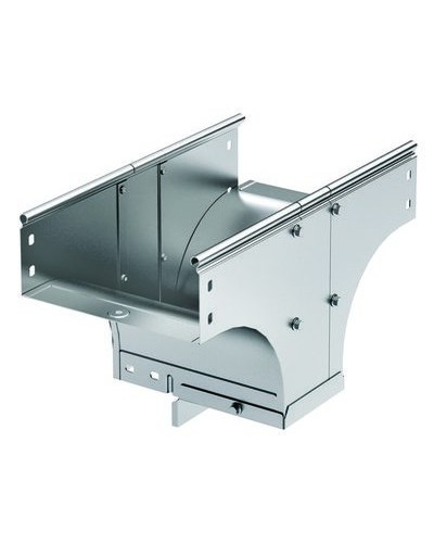 Ответвитель-переходник TDSR T-обр. вертикальный 500/200 в комплекте с крепежными элементами и соединительными в Комсомольске-на-Амуре Аксессуары для лотков Pintop.ru