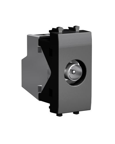 ТВ роз проходная Черный квадрат 1 м DKC 4402511 в Комсомольске-на-Амуре Блоки розеток Pintop.ru