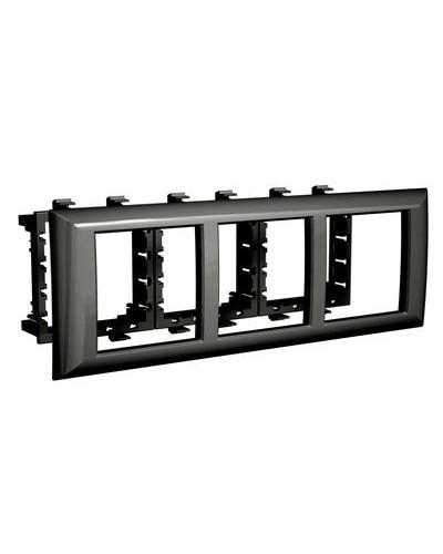 Рамка-суппорт Avanti черный для In-liner Front, 6 мод. DKC 4402916 в Комсомольске-на-Амуре Аксессуары для лотков Pintop.ru