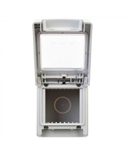 Коробка для настенного монтажа Avanti, IP55, серая, 2 модуля DKC (4403932) в Комсомольске-на-Амуре Распределительные коробки Pintop.ru