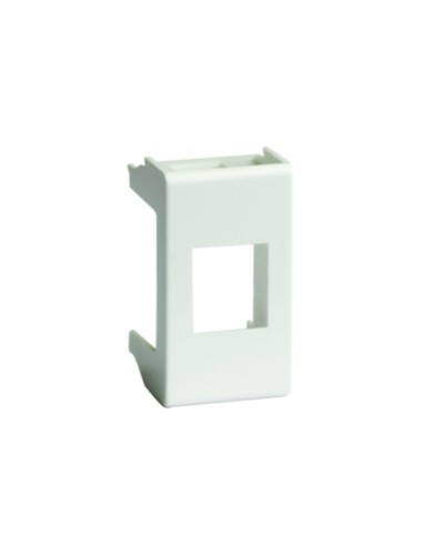 Адаптер для keystone, VIVA, 1 мод, цвет серый DKC 45107 в Комсомольске-на-Амуре Аксессуары для стоек и шкафов Pintop.ru