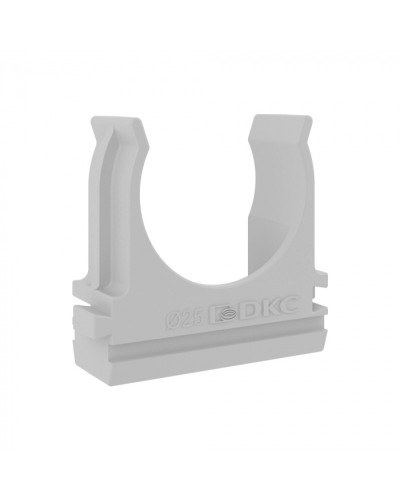 Держатель с защелкой, д.25мм, в упаковках по 5шт. DKC (51025R5) в Комсомольске-на-Амуре Держатели, клипсы, скобы Pintop.ru
