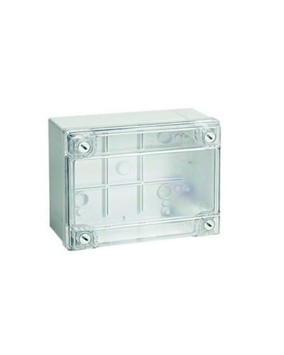 Коробка распред. 120x80x50 с гладкими стенками и прозрачной крышкой IP56 DKC (53920) в Комсомольске-на-Амуре Распределительные коробки Pintop.ru