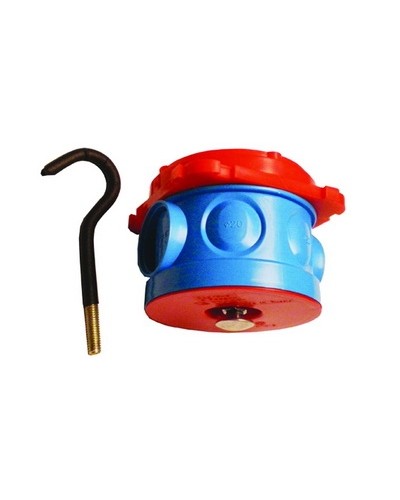 Коробка потолочная с крюком для заливки в бетон, д.70х136мм DKC 59385 в Комсомольске-на-Амуре Аксессуары для кабель-канала Pintop.ru