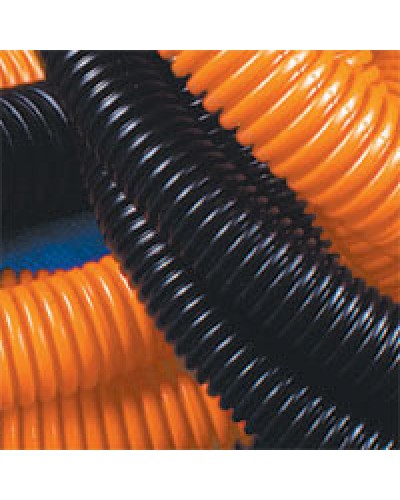 Труба гофрированная ПНД 20 мм с протяжкой тяжёлая DKC 71520 (100 м) в Комсомольске-на-Амуре Труба гофрированная Pintop.ru