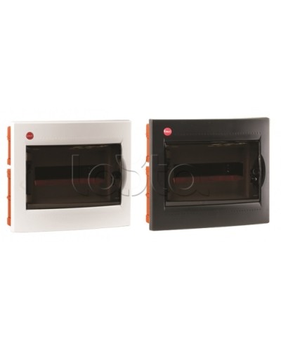 Щиток встраив.с двер.12мод.,IP41,бел., с клем.блок.1х87512 и замком DKC (81912) в Комсомольске-на-Амуре Распределительные коробки Pintop.ru