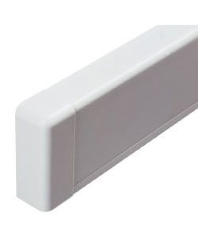 Заглушка для плинтусного короба 100х40 мм белый DKC AIR10045 в Комсомольске-на-Амуре Аксессуары для стоек и шкафов Pintop.ru