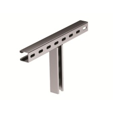 Крепление Т-образное к вертикальной двутавровой балке 200 мм горячеоцинковнное DKC BMH3020HDZ