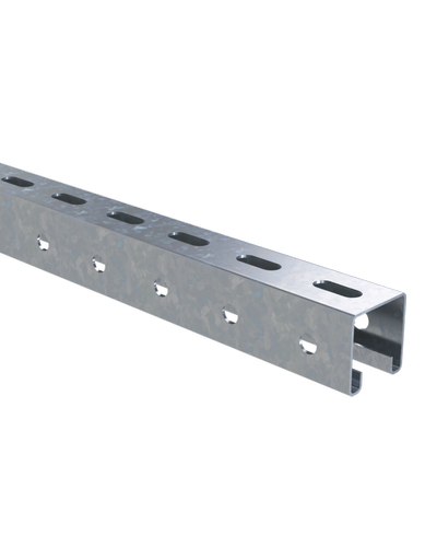 С-образный профиль 41х41, L500, толщ.1,5 мм горячеоцинкованный DKC BPL4105HDZ в Комсомольске-на-Амуре Аксессуары для лотков Pintop.ru