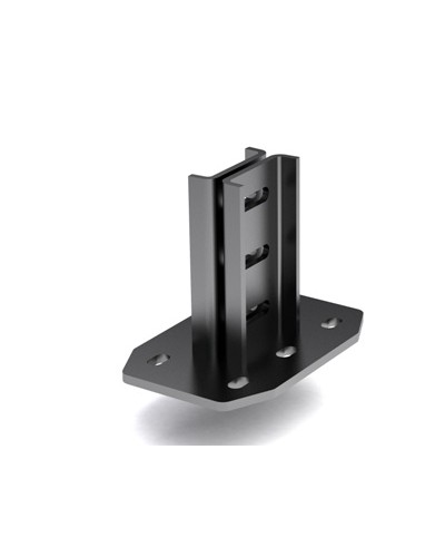 Крепление усиленное к потолку для I-образного профиля горячеоцинкованное DKC BSF5001HDZ в Комсомольске-на-Амуре Аксессуары для лотков Pintop.ru