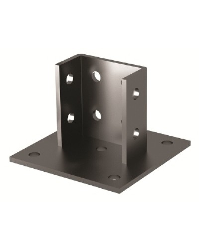 Усиленное крепление к потолку для профиля 82х41, горячеоцинкованное DKC BSF8201HDZ в Комсомольске-на-Амуре Аксессуары для лотков Pintop.ru