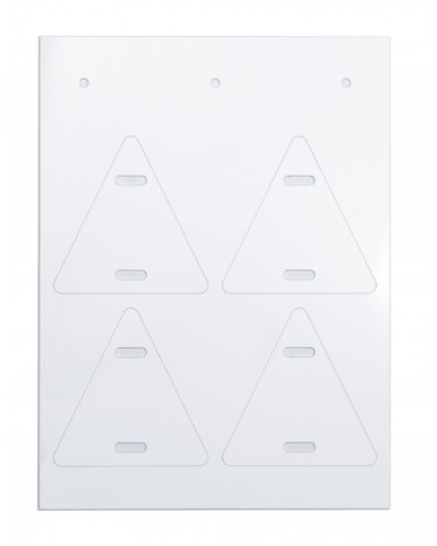 Маркировка для кабеля треугольник 58/55 DKC CIC58554TRW в Комсомольске-на-Амуре Аксессуары для кабель-канала Pintop.ru