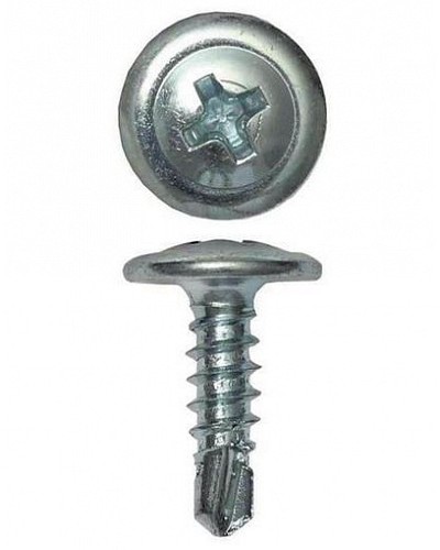 Саморез с пресс-шайбой 4.2x41 со сверлом DKC CM274041 в Комсомольске-на-Амуре Крепеж Pintop.ru