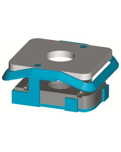 Гайка М8, монтажная, для крепления монтажных аксессуаров, оцинкованная сталь DKC (CM340800) в Комсомольске-на-Амуре Аксессуары для лотков Pintop.ru