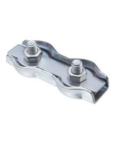 Соединитель (зажим) для троса двойной (Duplex) 4 мм DKC CM623004 в Комсомольске-на-Амуре Трос и аксессуары Pintop.ru