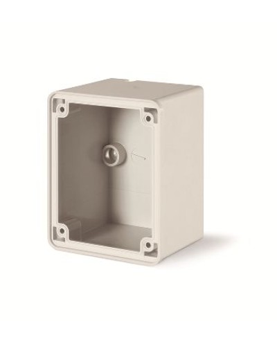 Коробка для настенного монтажа розеток с фланцем 84*106 мм DKC DIS5700032 в Комсомольске-на-Амуре Распределительные коробки Pintop.ru