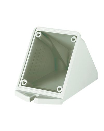 Коробка для настенного монтажа с наклоном розеток с фланцем 84*106 мм DKC DIS5700132 в Комсомольске-на-Амуре Распределительные коробки Pintop.ru