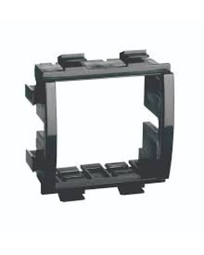 Каркас под 2 модуля Brava, чёрный DKC (F0000MB) в Комсомольске-на-Амуре Блоки розеток Pintop.ru