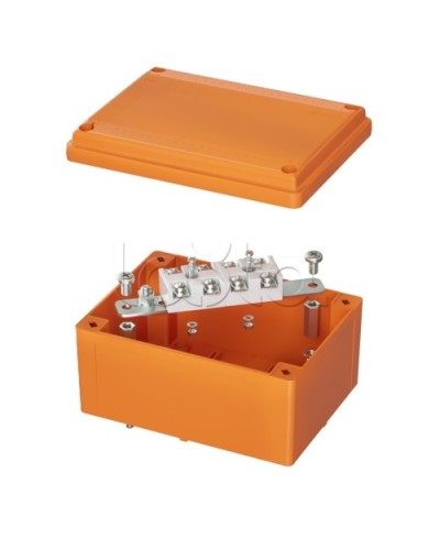 Коробка пластиковая FS с гладкими стенками и клеммниками IP56,150х110х70мм DKC (FSK20410) в Комсомольске-на-Амуре Распределительные коробки Pintop.ru