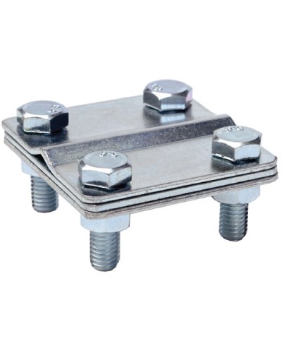 Соединитель пруток - полоса, 80х80 мм DKC NG3101 в Комсомольске-на-Амуре Повороты, муфты, тройники Pintop.ru