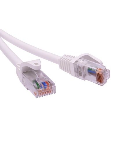 Патч-корд неэкранированный CAT5E U/UTP 4х2, LSZH, белый, 3м DKC RN5EUU4530WH в Комсомольске-на-Амуре Патчкорды (медные) Pintop.ru