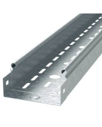 Лоток неперфированный металлический 100x50x3000 DKC (SPL3510) в Комсомольске-на-Амуре Кабельные лотки Pintop.ru