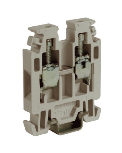 Зажим 2,5 кв.мм серый DKC ZRN500GR в Комсомольске-на-Амуре Крепежные изделия Pintop.ru