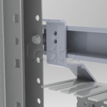 Комплект держателей перфокороба, фронтальных, 1 упаковка - 4 шт DKC R5DSF02