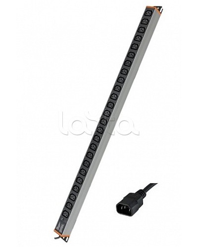 Блок распределения питания вертикальный для 19 шкафов DKC R5VIEC24PIC14 в Комсомольске-на-Амуре Аксессуары для стоек и шкафов Pintop.ru