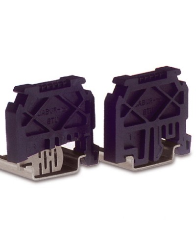 Торцевой упор BTU для фиксации клеммных зажимов на рейке ДКС ZBT005 в Комсомольске-на-Амуре Держатели, клипсы, скобы Pintop.ru