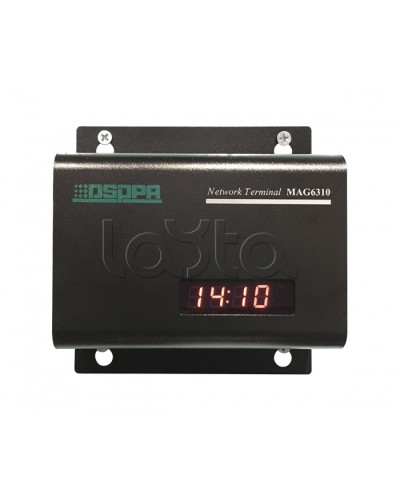 IP-усилитель терминальный DSPPA MAG-6310 в Комсомольске-на-Амуре Система оповещения и трансляции Dsppa Pintop.ru