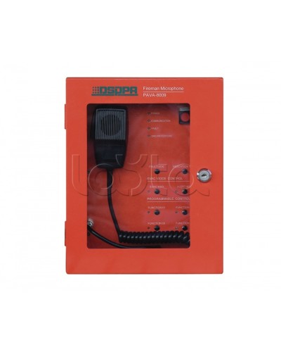 Станция микрофонная настенная DSPPA PAVA-8009 в Комсомольске-на-Амуре Система оповещения и трансляции Dsppa Pintop.ru