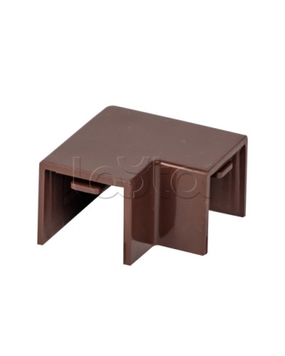 Поворот 90 гр. (16х16) (4 шт) темное дерево EKF-Plast EKF (abd-16-16x4) EKF (abd-16-16x4) в Комсомольске-на-Амуре Аксессуары для кабель-канала Pintop.ru