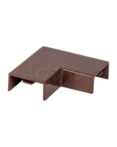 Поворот 90 гр. (20х10) (4 шт) темное дерево EKF-Plast (abd-20-10x4) в Комсомольске-на-Амуре Аксессуары для кабель-канала Pintop.ru