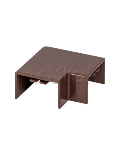 Поворот 90 гр. (25х16) (4 шт) темное дерево EKF-Plast (abd-25-16x4) в Комсомольске-на-Амуре Аксессуары для кабель-канала Pintop.ru