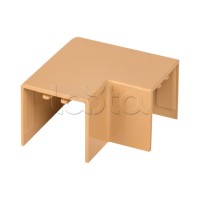 Поворот 90 гр. (25х25) (4 шт) светлое дерево EKF-Plast EKF (abl-25-25x4) EKF (abl-25-25x4)