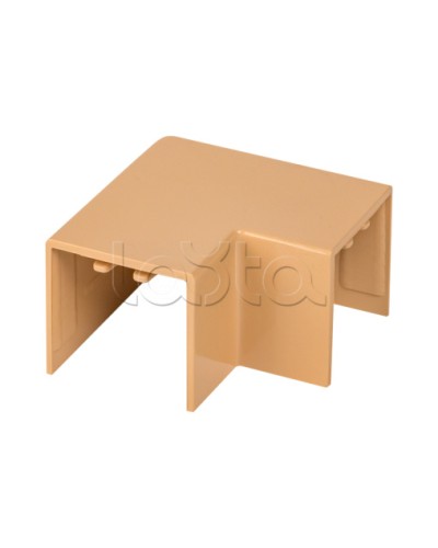 Поворот 90 гр. (25х25) (4 шт) светлое дерево EKF-Plast EKF (abl-25-25x4) EKF (abl-25-25x4) в Комсомольске-на-Амуре Аксессуары для кабель-канала Pintop.ru