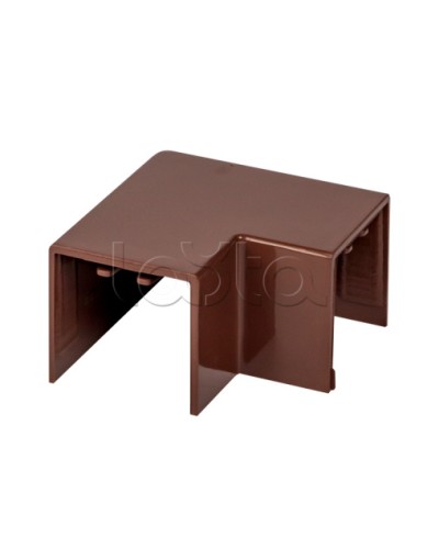 Поворот 90 гр. (25х25) (4 шт) темное дерево EKF-Plast EKF (abd-25-25x4) EKF (abd-25-25x4) в Комсомольске-на-Амуре Аксессуары для кабель-канала Pintop.ru