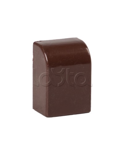 Заглушка (15х10) (4 шт) темное дерево EKF-Plast (ecd-15-10x4) в Комсомольске-на-Амуре Аксессуары для кабель-канала Pintop.ru