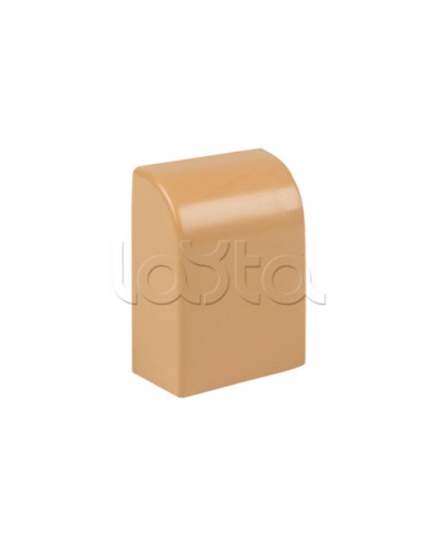 Заглушка (16х16) (4 шт) светлое дерево EKF-Plast (ecl-16-16x4) в Комсомольске-на-Амуре Аксессуары для кабель-канала Pintop.ru