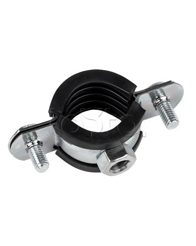 Хомут стальной 1 (32-37 мм), с уплотнителем EKF (hsu1100) в Комсомольске-на-Амуре Стяжки-хомуты Pintop.ru