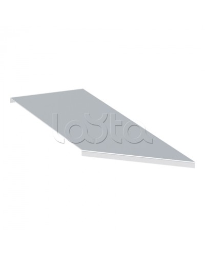 Крышка для переходника по ширине левост. лестн. усил. 100х900х300(2 ) HDZ EKF (kwlltp100x900x300-2-HDZ) в Комсомольске-на-Амуре Аксессуары для лотков Pintop.ru