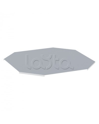 Крышка на ответвитель крестообразный лестничный усиленная 300 мм HDZ EKF (kxltp300-2-HDZ) в Комсомольске-на-Амуре Аксессуары для лотков Pintop.ru