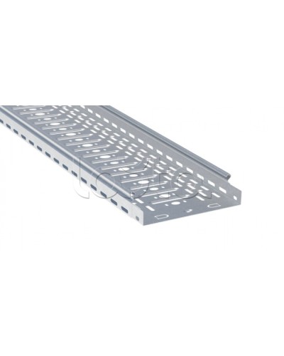 Лоток перфорированный 35х150х3000-0,7 мм EKF (L3515001) в Комсомольске-на-Амуре Кабельные лотки Pintop.ru
